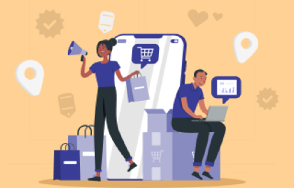 Discover the most popular online marketplaces in 2025 with our infographic