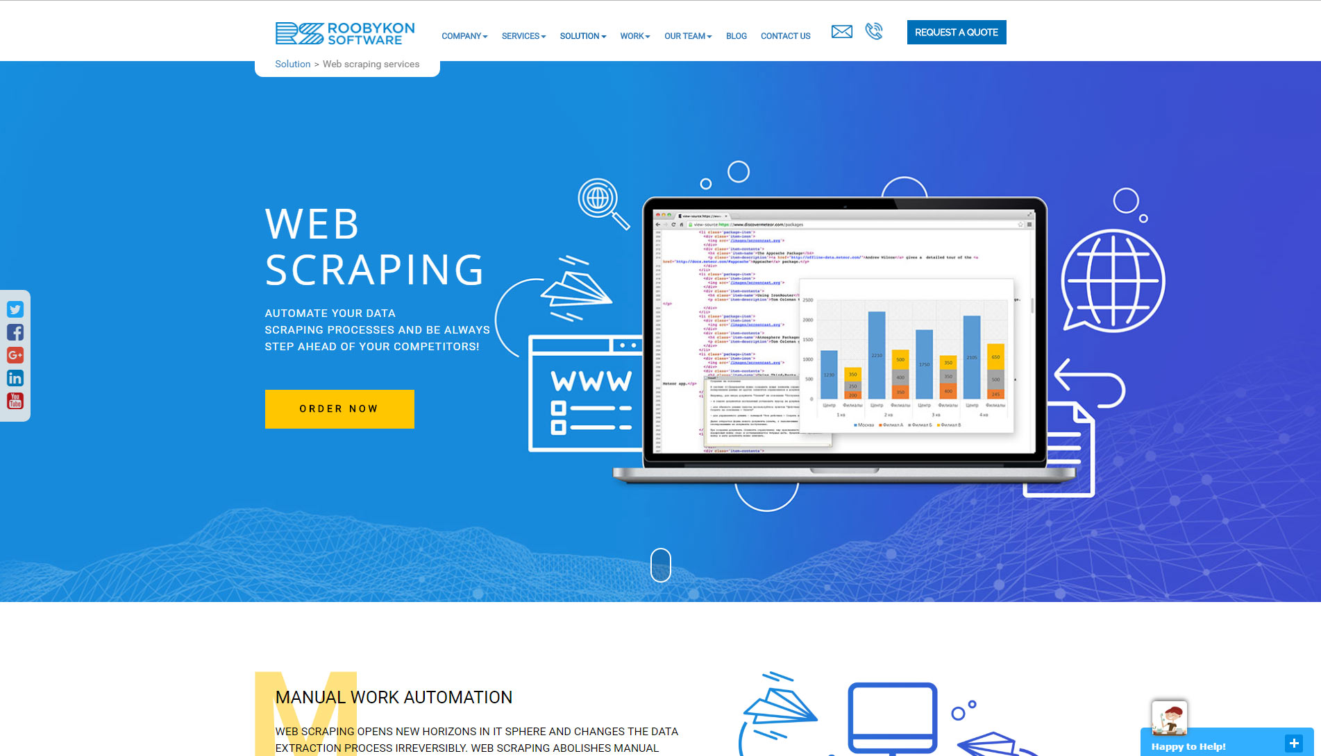 Web Scrapping Services