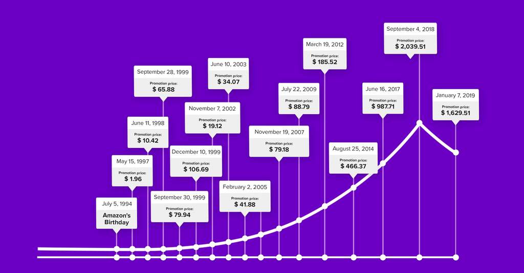 A Short History of Amazon's Evolution schedule of profit