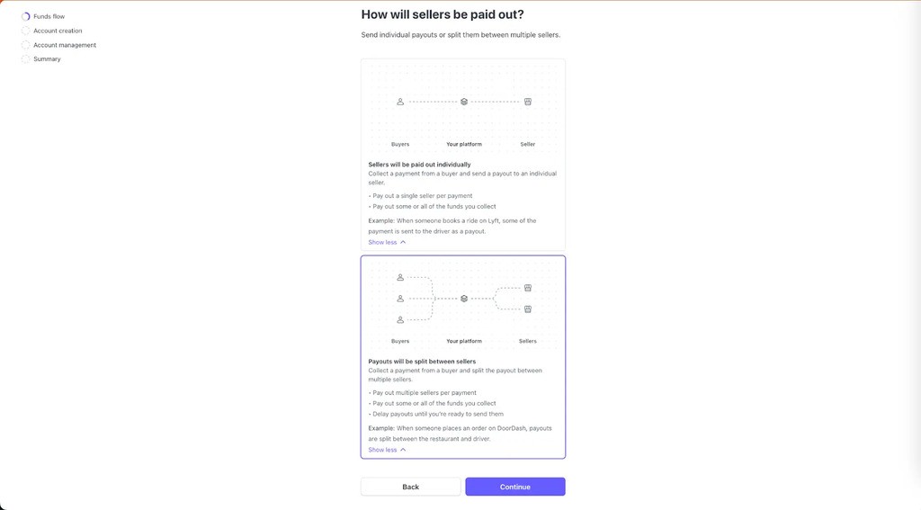 step four select the seller payout method step four select the seller payout method