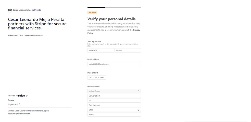 open stripe account step three verify personal details - 1 open stripe account step three verify personal details - 1
