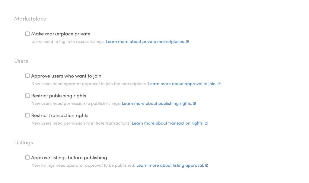 what to do after product launch - make marketplace private what to do after product launch - make marketplace private