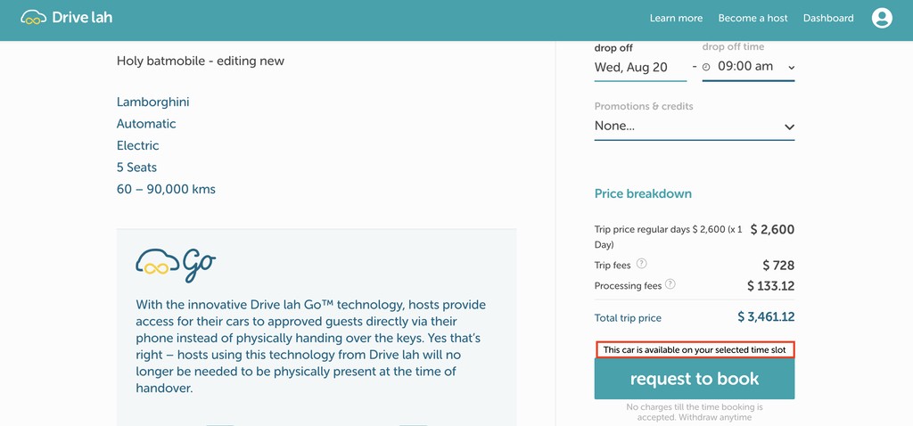drive lah booking system case study drive lah booking system case study
