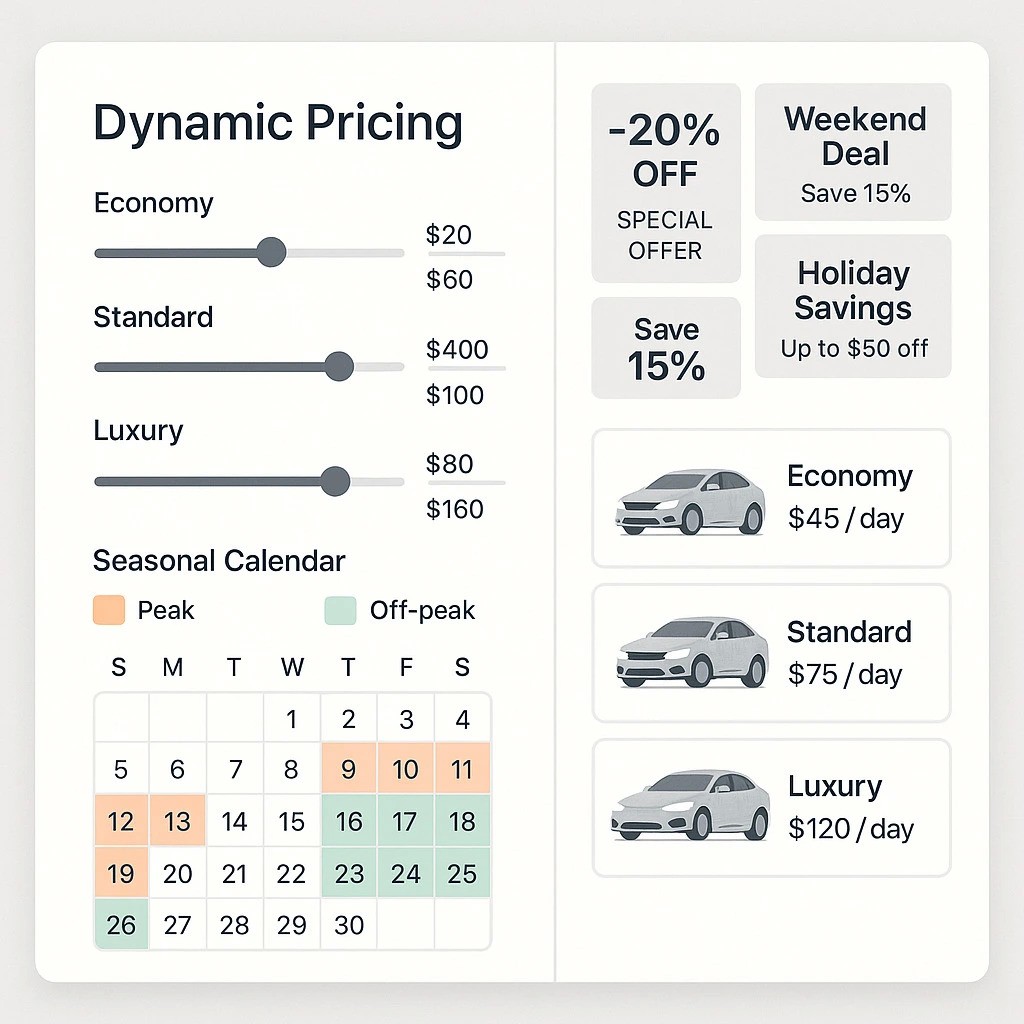dynamic pricing in a car rental booking system dynamic pricing in a car rental booking system