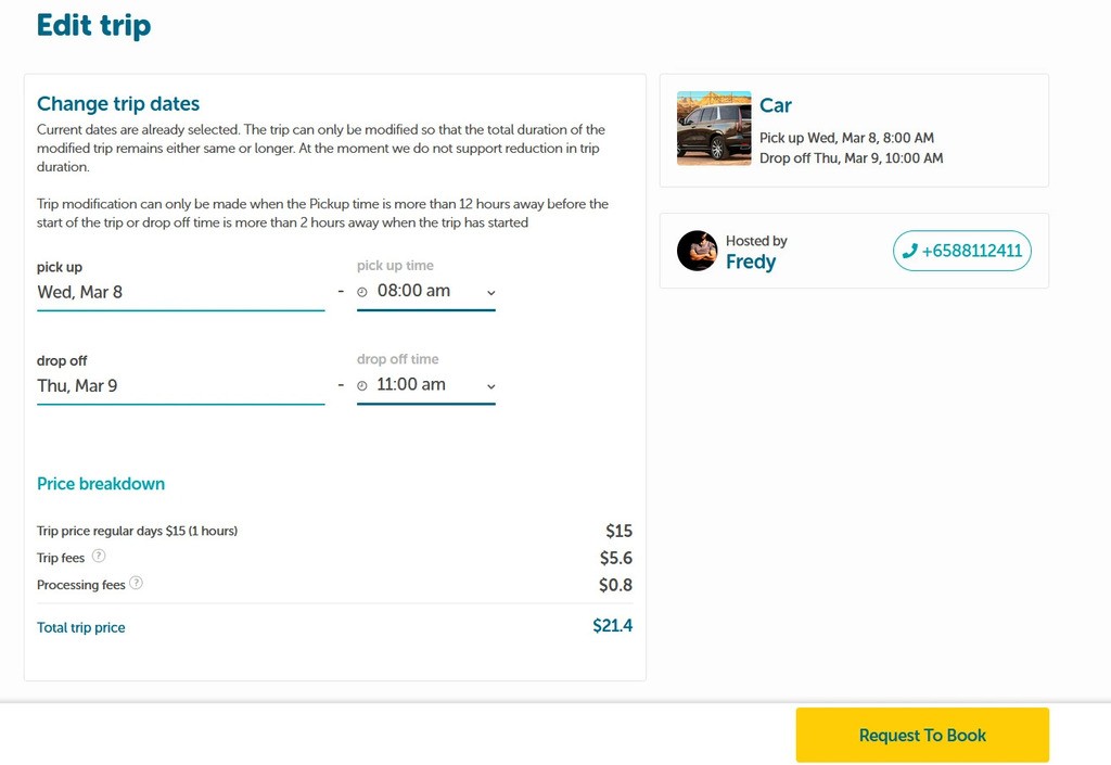 flexible booking management in a car rental booking system flexible booking management in a car rental booking system