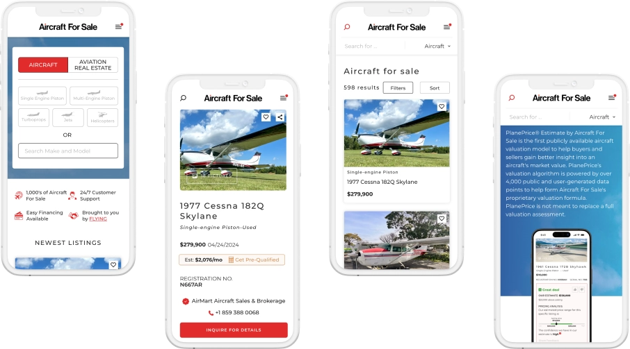 Flying Markets aviation platform development