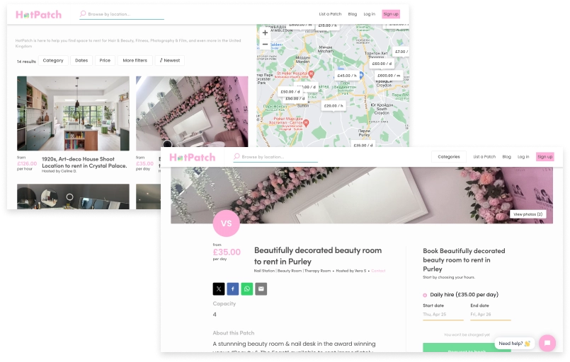 HotPatch Business Rent Platform