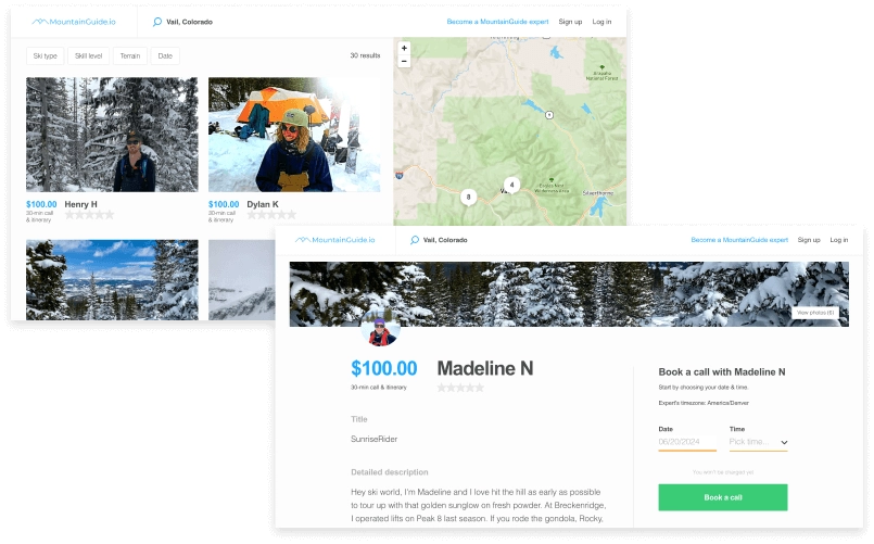 MountainGuide Adventure Travel Website