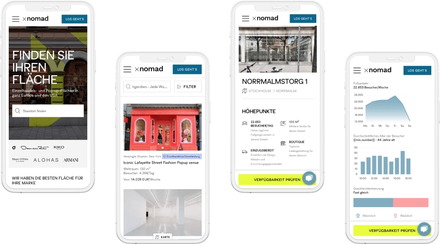 Xnomad Commercial Property Booking Marketplace