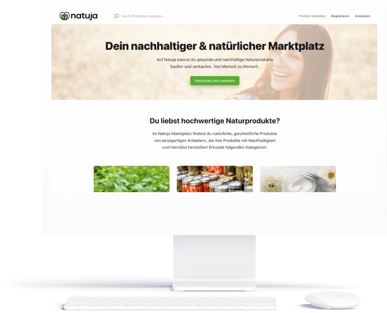 Natuja Health Products Marketplace