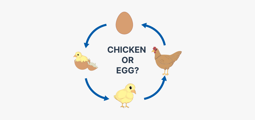 chicken and egg problem to attract sellers