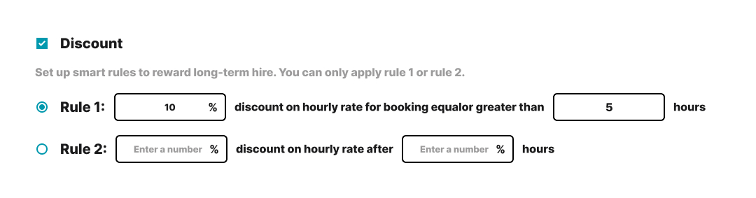 sharetribe flexible discount codes
