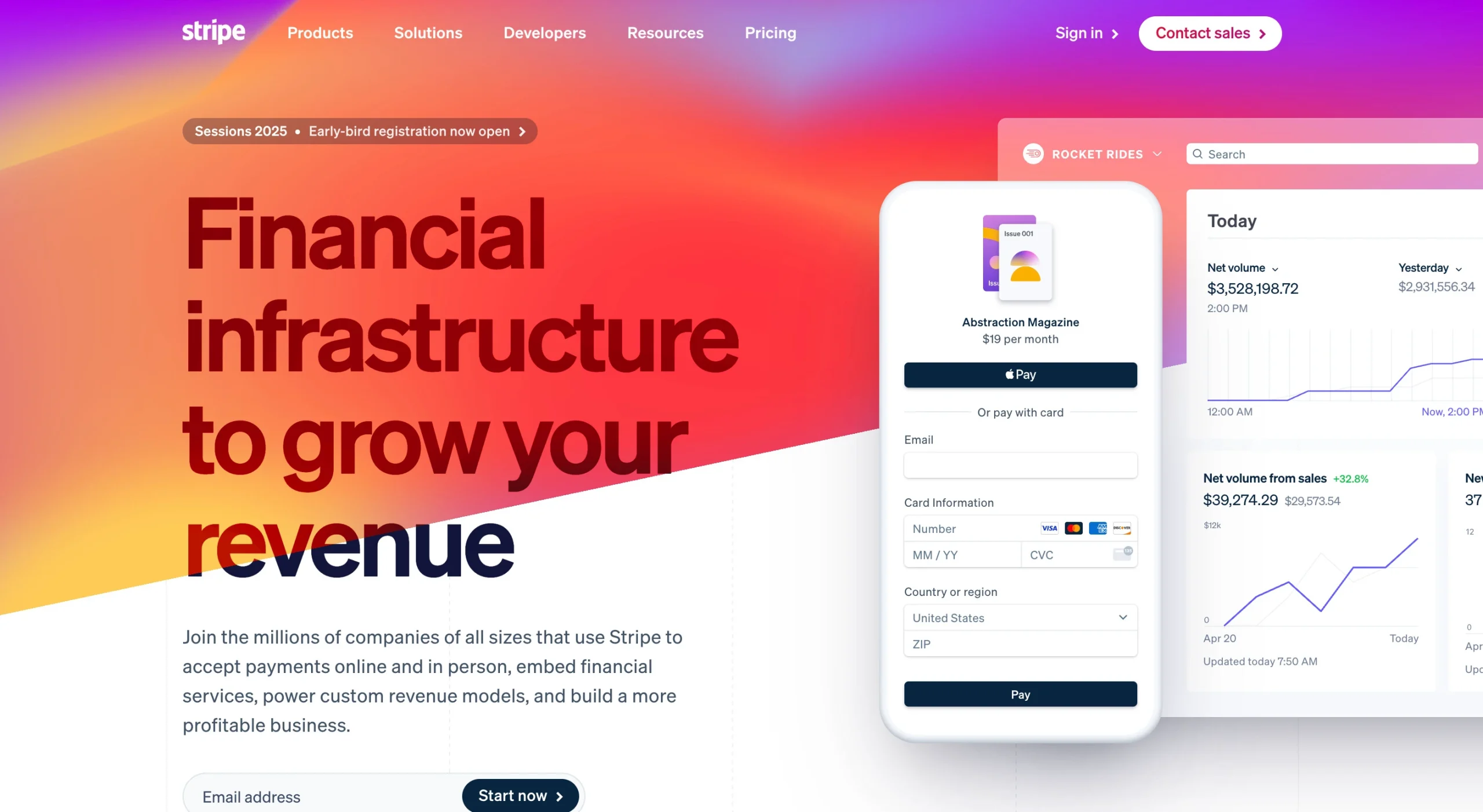 stripe website