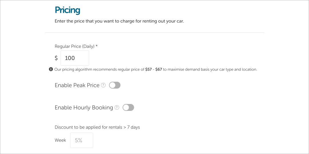 dynamic pricing