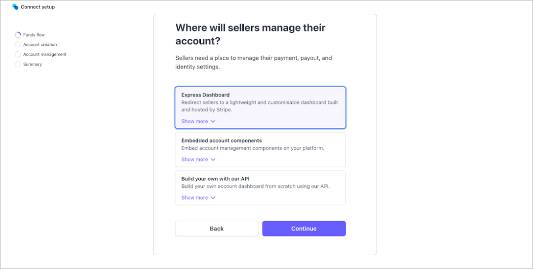 step five choose seller finance management