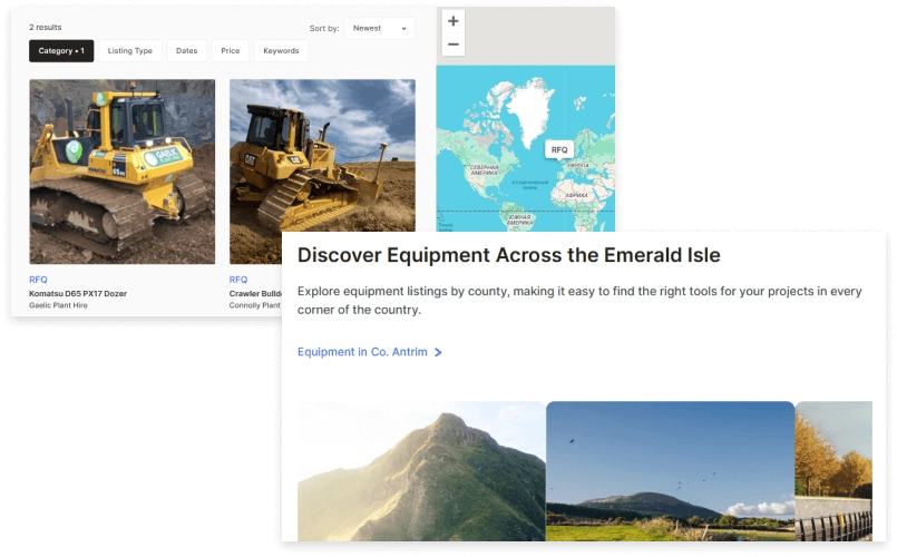 HireCompare rental marketplace development