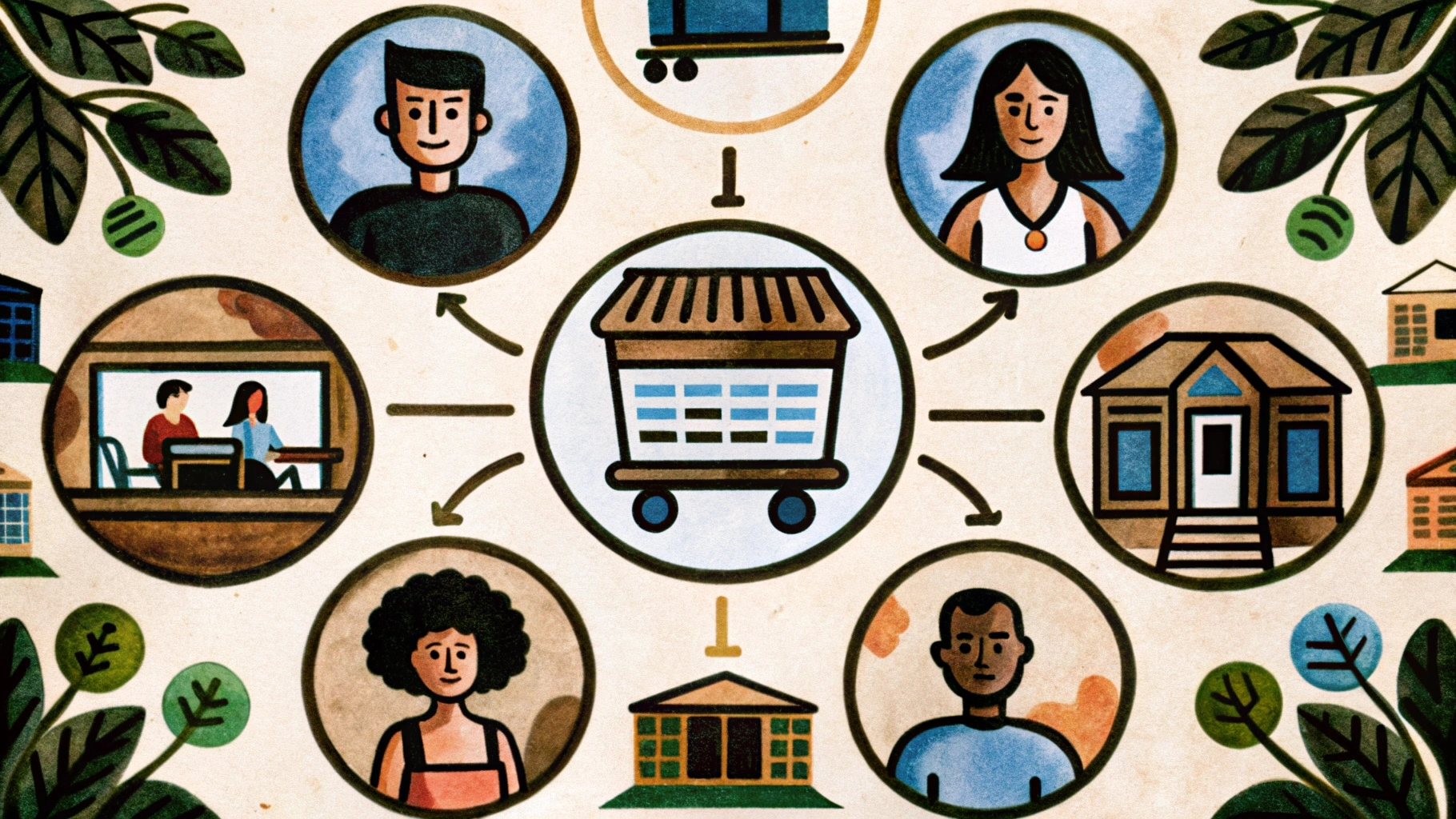 how the aggregator and marketplace businesses work