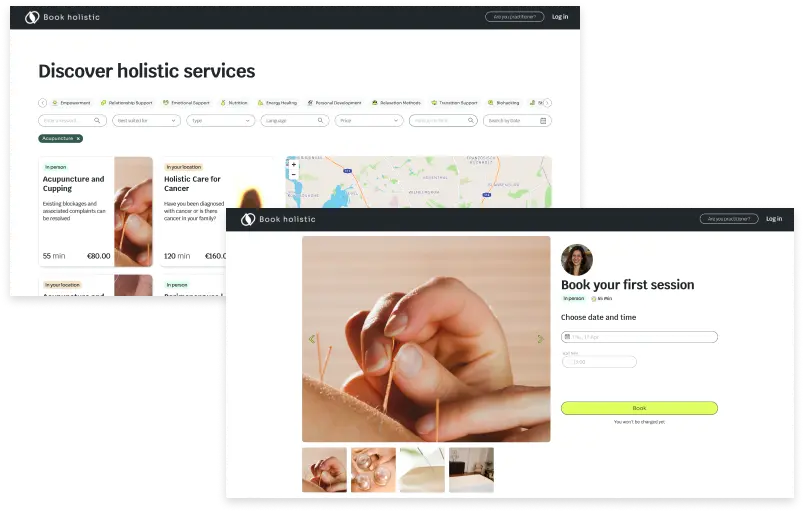 Book Holistic wellness custom marketplace development