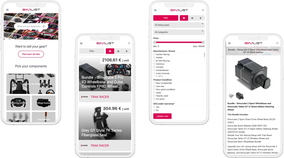 SimList SIM Racing and Flight Simulation Communities Website