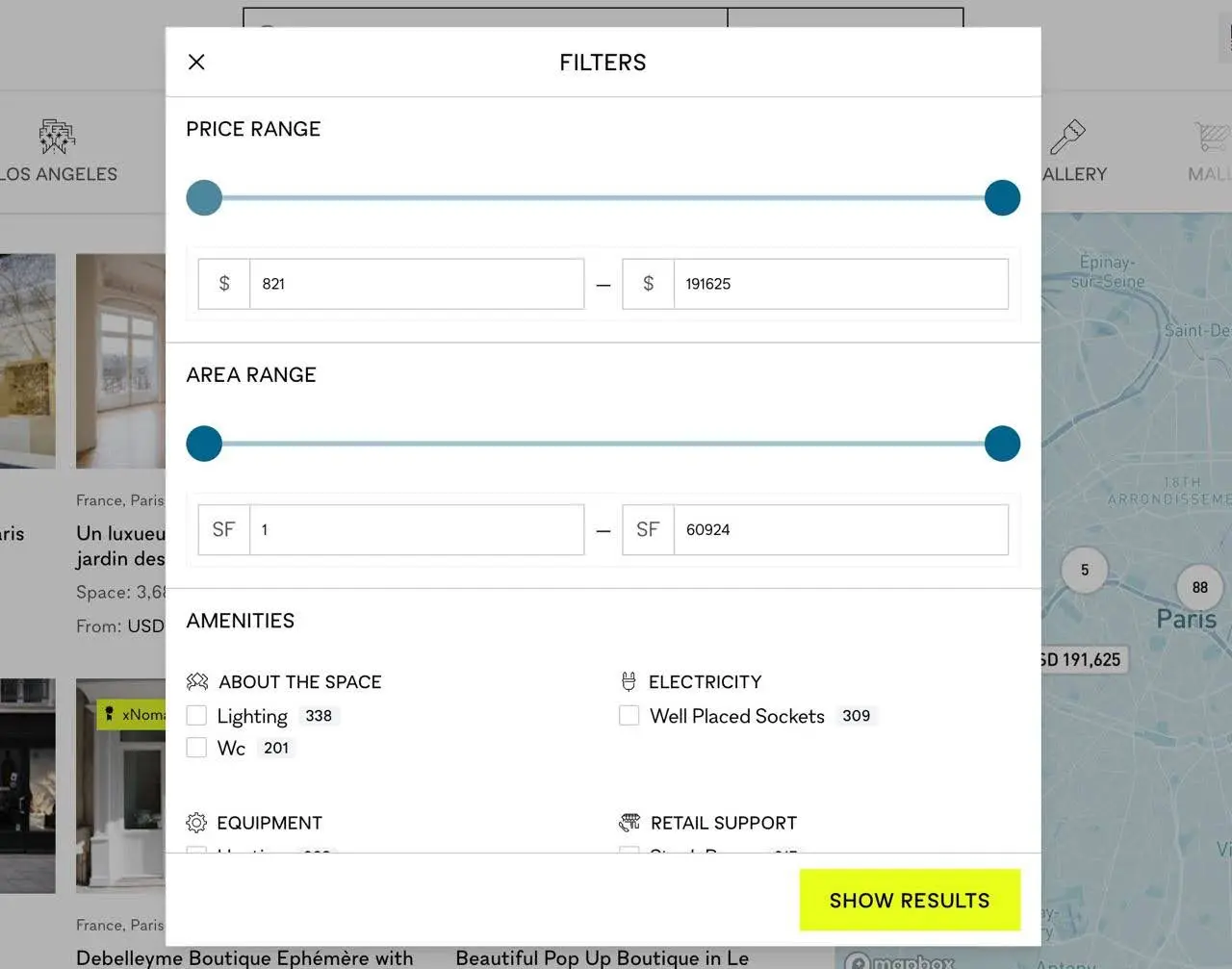 sharetribe smart search filter