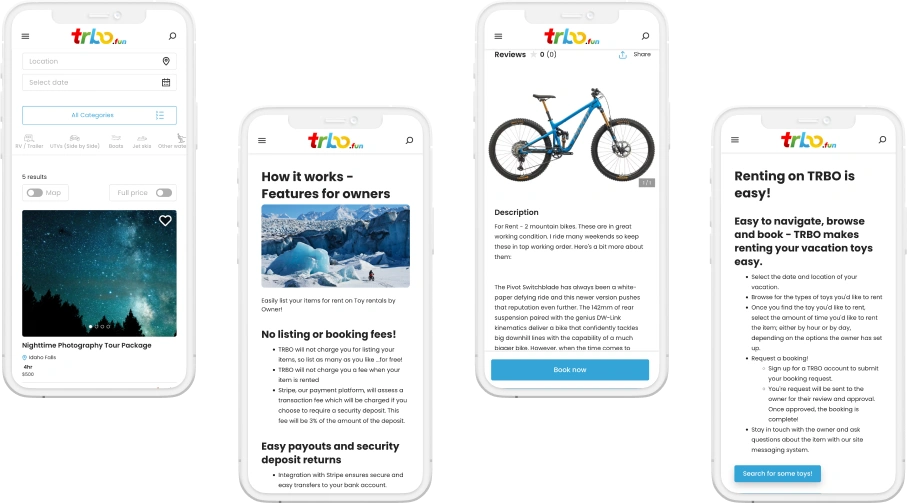 TRBO Rental Platform
