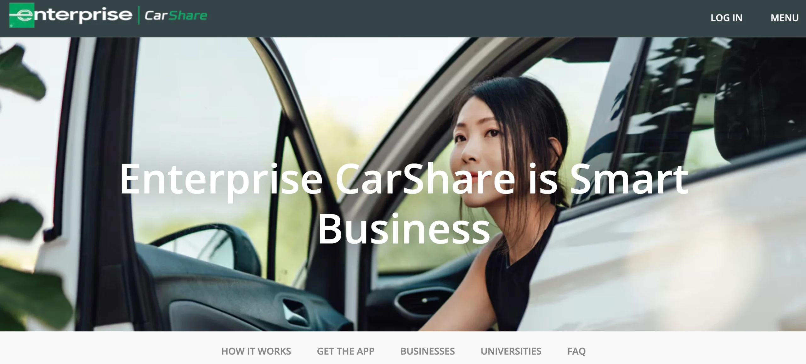 enterprise ride sharing example