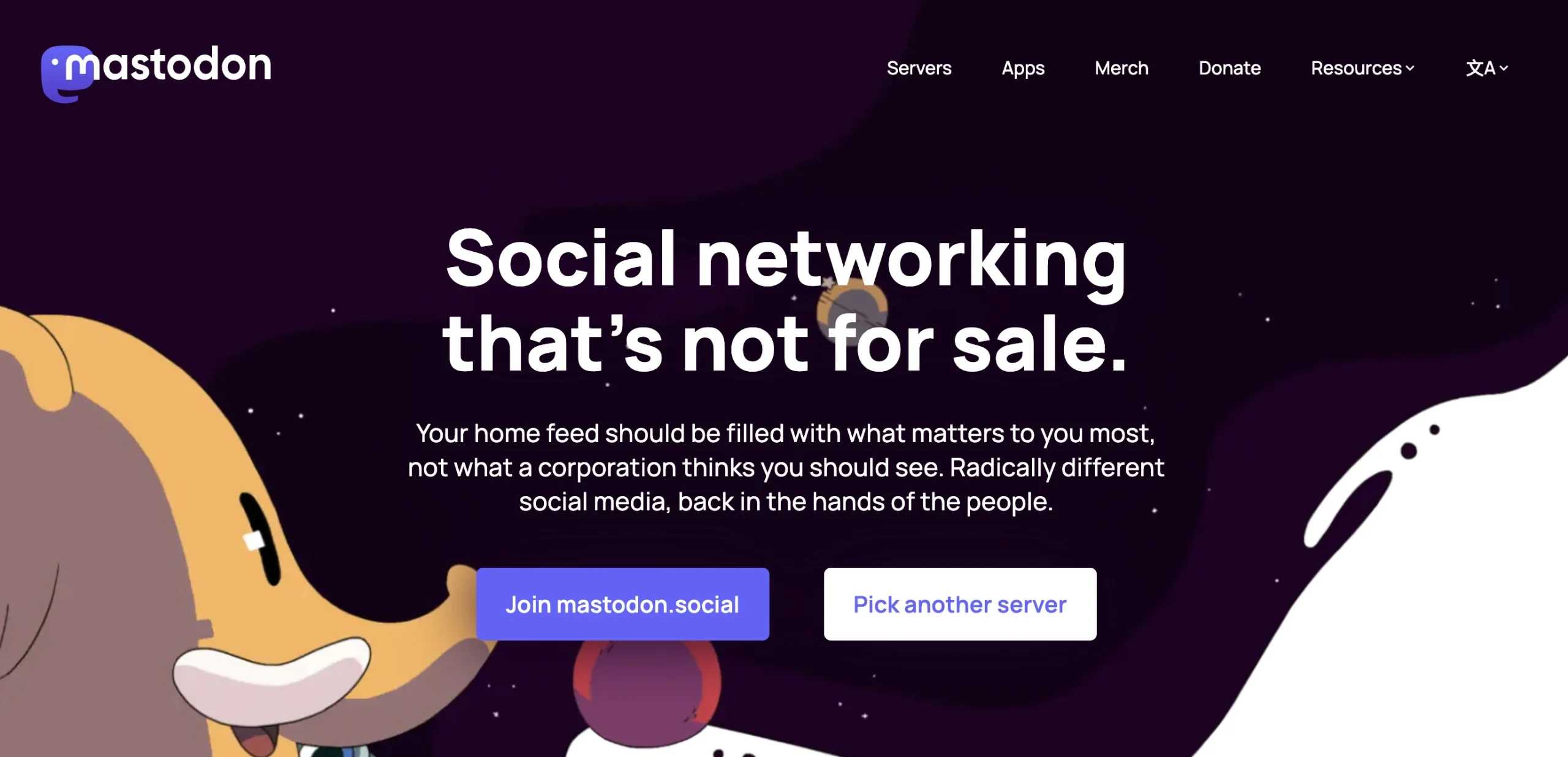 mastodon website on ruby on rails