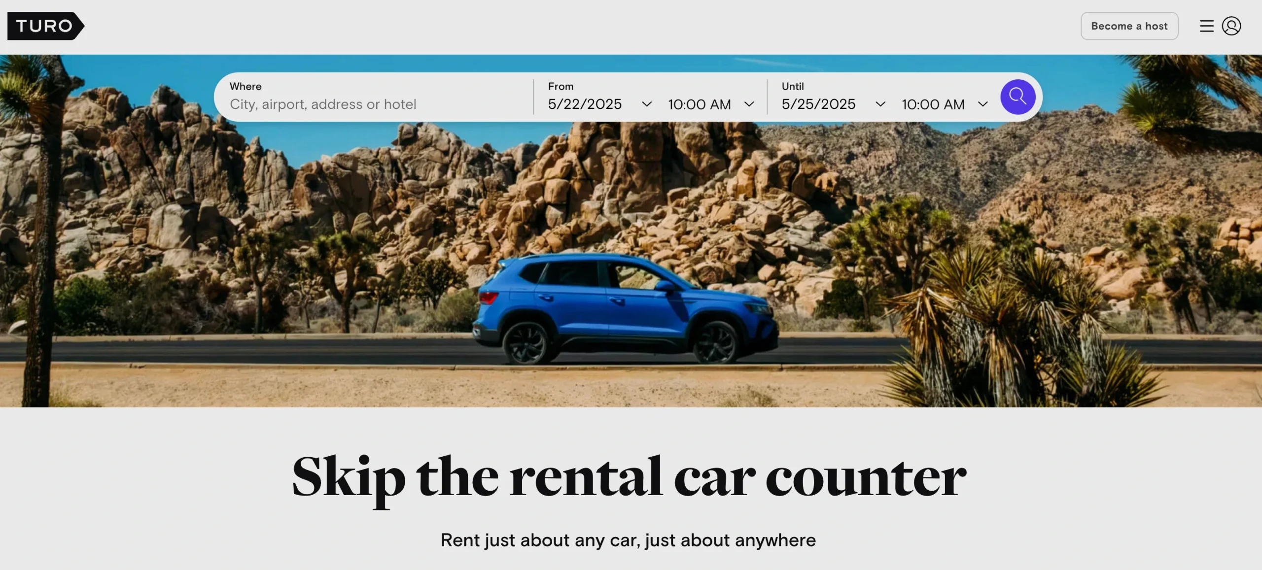 turo p2p ride sharing website