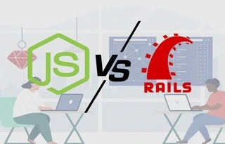 ruby on rails vs node js