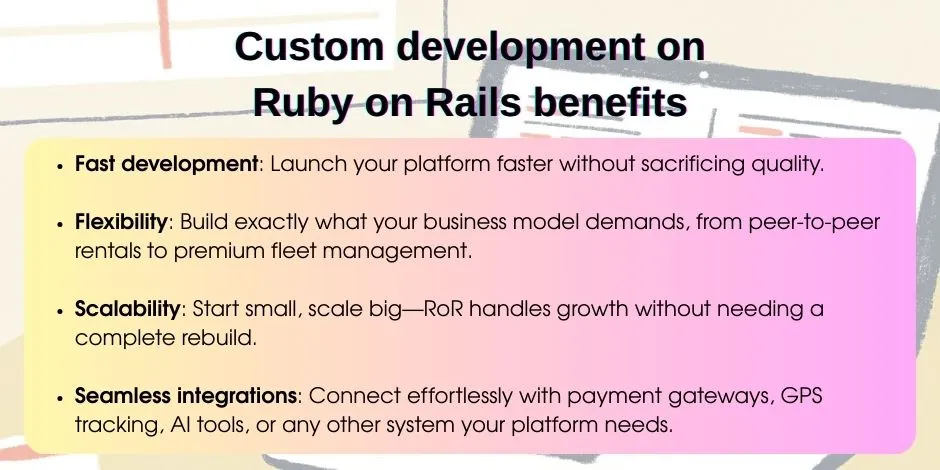 ruby on rails development benefits