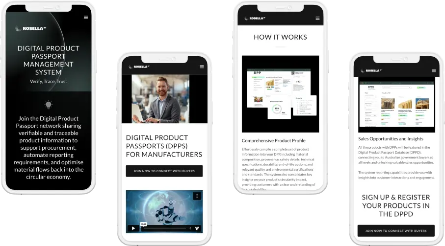 Digital Product Passport platform development