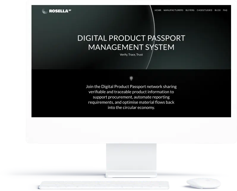 Digital Product Passport platform