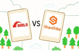 custom development vs sharetribe
