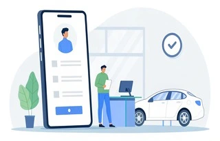 user registration in car sharing companies
