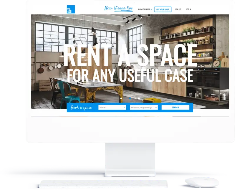 bespaced short term urban space rentals