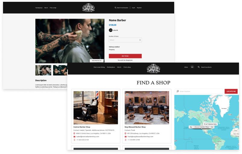 ClipdUp Barbering Commerce & Community Platform