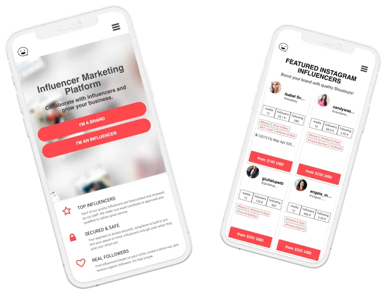 jumpfame influencer marketing marketplace