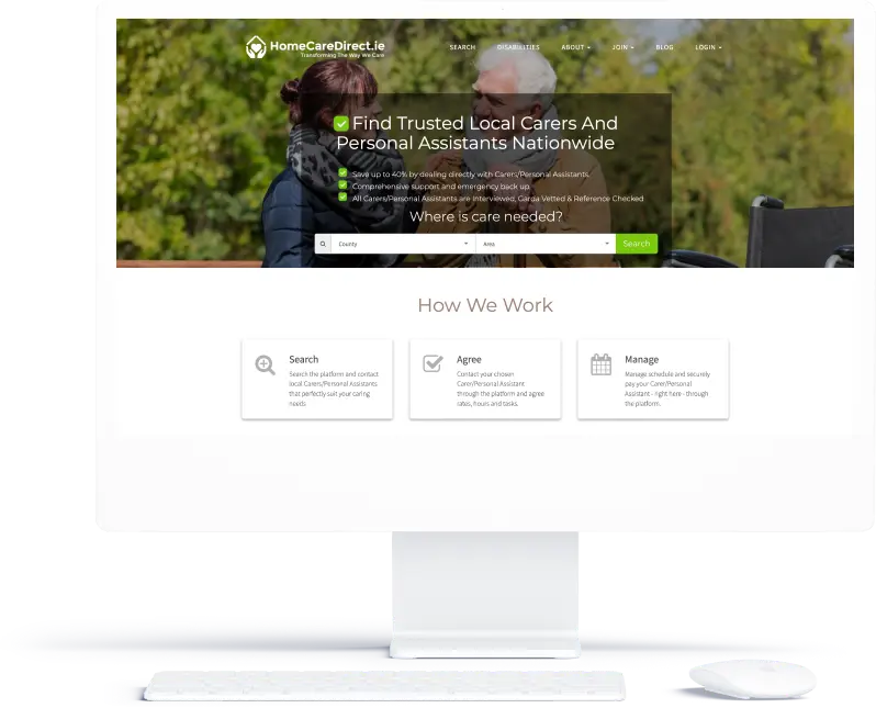 homecaredirect caregiving platform