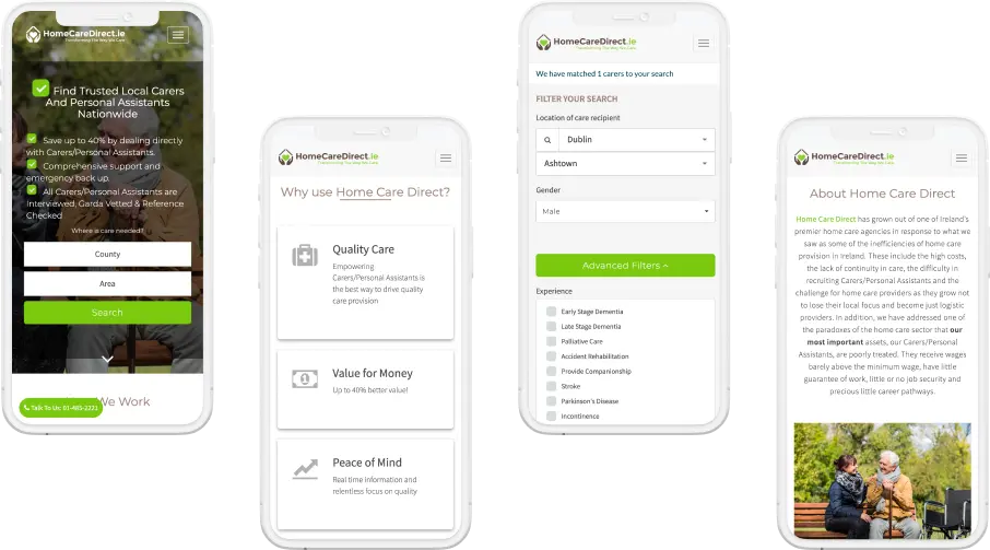 homecaredirect personal assistant platform