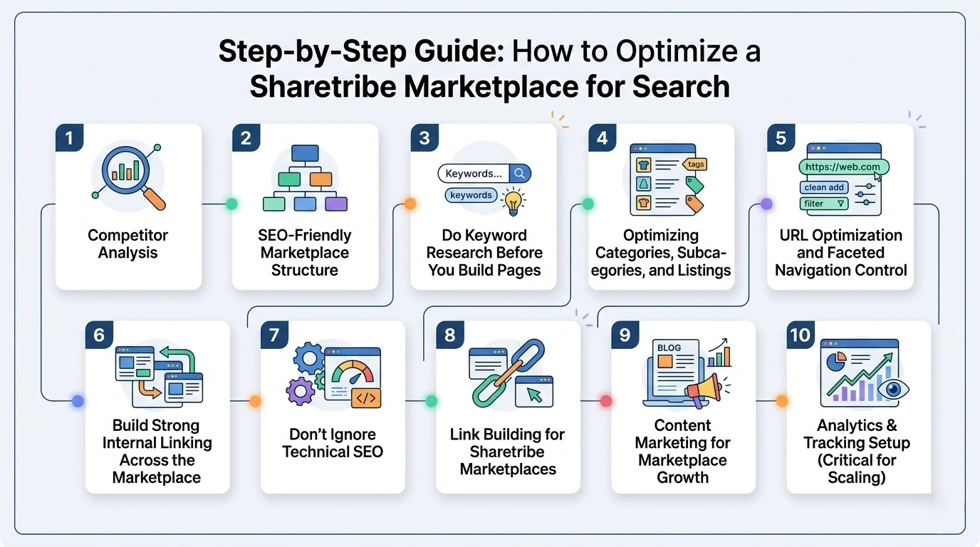 SEO Sharetribe guide