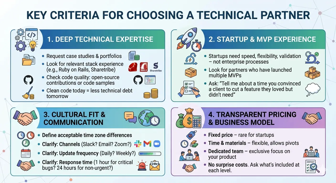 how to choose the right software development partner