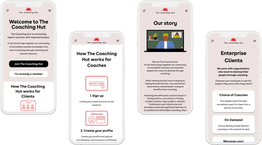 the coaching hut online coaching marketplace