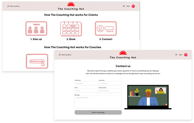 the coaching hut b2b coaching hut