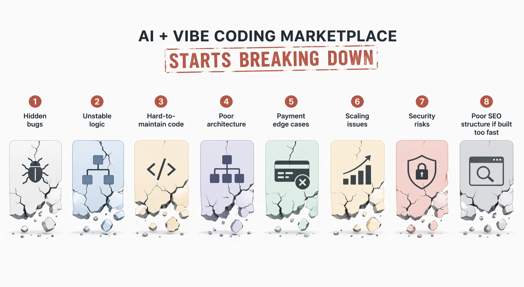 ai and vibe coding marketplaces pain points