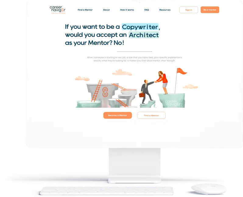 careernavig8r mentoring marketplace development