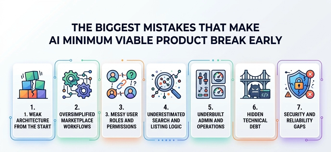 the biggest mistakes that make ai minimum viable product break early