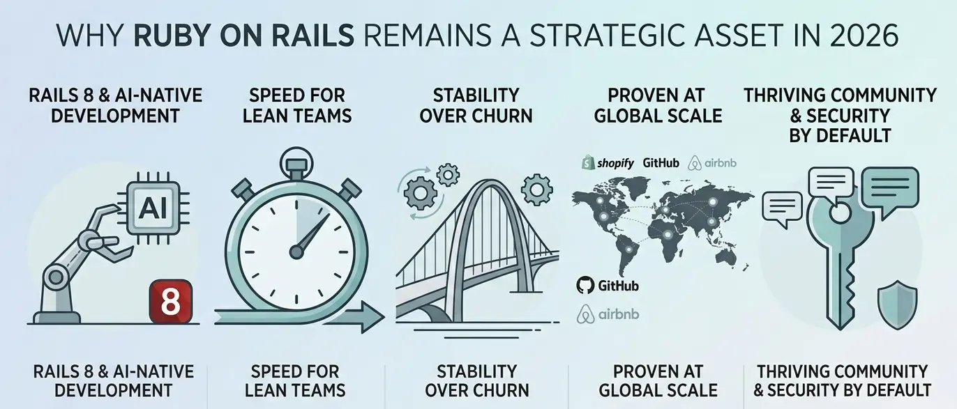 why ruby on rails is still popular