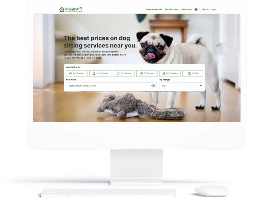 doggywiff booking and payment solution
