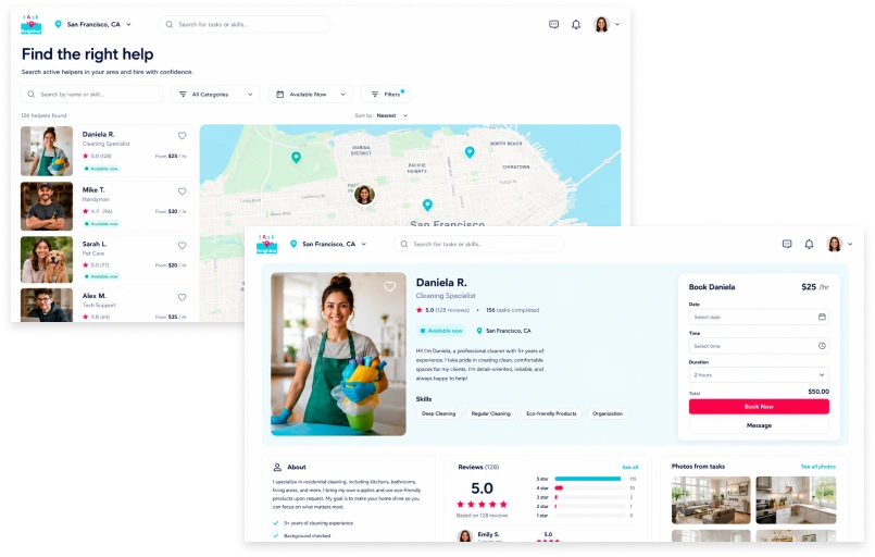 taskyourneighbor crowdsourced marketplace
