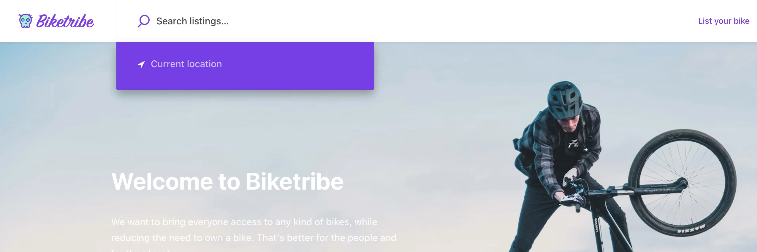 sharetribe default search and locations